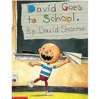 在飛比找蝦皮購物優惠-平裝繪本-David Goes To School