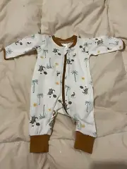 Anko Baby one piece Stretch suit Newborn Size 0000 Bnwt K18