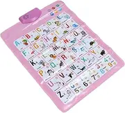 GRIRIW Early Education Wall Chart English Learning Poster Alphabet Voice Chart Wall Map for Boys and Girls Teachers Random Style