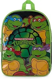 [Nickelodeon] Backpack for Kids 15 Bookbag for Boys | Padded Straps & Large Zip Compartment