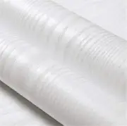 10Ft Textured White Peel and Stick Wallpaper for Cabinets and Counters