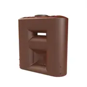 Melro Tanks 2000L Heritage Red Slimline 2060 Polyethylene Water Tank