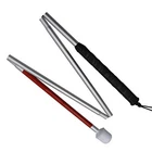 Folding Blind Cane Adjustable Long Foldable Blind Stick for Walking Reflective
