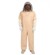 Bee Suit XL with Veil Hood and Glove Beekeeping Suits for Backyard Bee Keeper