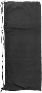 SMZhomeone Compact Flannel Tennis Racket Storage Bag with Drawstring for Two Rackets and More