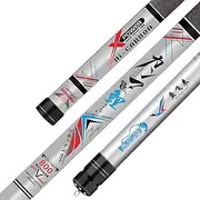 MirOdo Telescopic Fishing Rod Long Section High Carbon Fishing Rod 8-16m 19 Tone Hand Pole Ultra Light Carbide Long Distance Accurate Fishing Rod (Color: Long Section, Size: 8m)