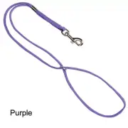 PET Grooming DELUXE BRAIDED Table Arm Bath RESTRAINT Noose 24"Loop Pastel PURPLE
