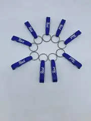 Lot of 9 PABST BLUE RIBBON Beer Bottle Opener Key Chain / Key Ring NEW