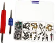 102Pcs Car Air Conditioning Valve Core Tool Durable Remover Kit for Automotive Ac Systems Essential Accessories for Efficient Cool Air Maintenance