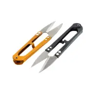 2 Pcs Metal Grip Yarn Fishing Line Scissors Cross Stich Thread Cutter Tool