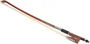 BESPORTBLE Red Sandalwood Violin Bow with Horse Hair Straight Bow Body for Comfortable Use for Young Musicians Practicing Violin Techniques