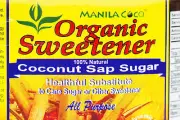 Organic COCONUT SAP SUGAR Manila Coco NOT Cane Sugar/Stevia NOT Agave/HFCS 500gm