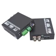 3G SDI RS422 Tally Audio over Fiber Optic Converters 2 SFP transceiver include