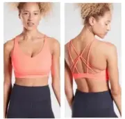 Athleta Womens D-DD Solace Bra Powervita Size 1X Athleisure Workout Sports Bra