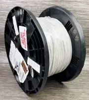 Liberty AV Solutions 22-2C-PSH-WHT 1000 ft 2 Conductor Commercial Wire, 22 AWG