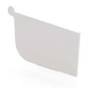 NSW NEW Stratco Quad Gutter 125 Stop End Gull Grey