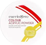 Cuccio Colour Color Acrylic Powder - 14 Days Of Durability - Highly Pigmented - Unbeatable High-Gloss Shine - Full Color Acrylic Application - Used For Art Creations - Apricot Orange - 45 G