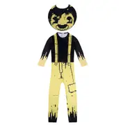Bendy And The Ink Machine Costume Kids Cosplay Halloween Fancy Dress Outfit - 11-12 Years