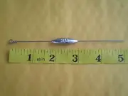 10 PCS. STRAIGHT DOWN BOTTOM BOUNCER SINKER, 3/8 OZ. W/S. STEEL WIRE .041 X 5"