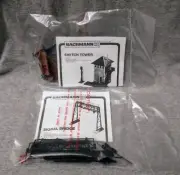 Bachmann HO Signal Bridge Kit (45134) AND Switch Tower Kit (45132) BOTH NEW