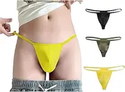 [BY.ECG] Men's Soft G-string Modal Sexy String Thong 3 Pack