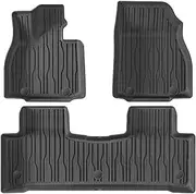 Compatible with BYD Sealion 7 2024 2025 TPE Floor Mats and Cargo Liners, All Weather WP RHD&LHD Backrest Mats Trunk Mats(3PCS LHD)