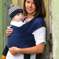 在飛比找蝦皮購物優惠-美國熱銷 嬰兒背巾 西爾斯育兒背巾 寶寶背帶 防子宮設計 嬰