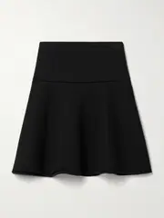 [Moncler] Moncler - Stretch-jersey Mini Skirt - Black - x small x small Black