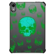 iPad mini (6th gen) iPad Impact Case Green Skull Pattern