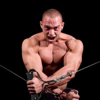 Pull Cord Handle Fitness Pull-up Bars Pull-down Exercise Triceps Rope