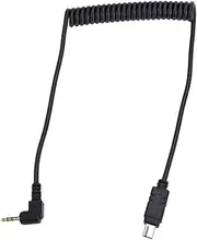 Camera Shutter Release Cable, 2.5-DC2/N3 Camera Remote Shutter Release Connecting Cord Cable for Nikon D750 D600 D610 D7100 D7000 D90 D5000 D5100 D5200