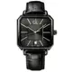 【瑞士 CK手錶 Calvin Klein】型男必備款 方形概念男錶 皮革錶帶礦物抗磨玻璃 防水30米(K1U21402)
