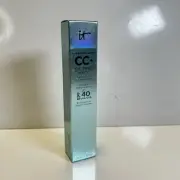 IT Cosmetics CC+Poreless Finish Cream Oil Free Matte w/SPF 40– MEDIUM