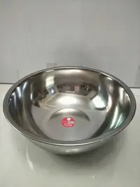 在飛比找Yahoo!奇摩拍賣優惠-湯鍋 料理盆 打蛋盆 盆 304(18-8)不鏽鋼36cm(