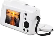 Kids Selfie Camera, 1080P Video Digital Camera, 16MP Vlogging Camera, 180 Degree Flip Screen Compact Camera, with 16X Digital Zoom