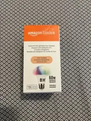 Amazon Basics Smart Light Bulb, A19 LED 60W, 800 Lumens, Color Changing, New!
