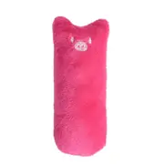 7Pcs Cute Interactive Fancy Pets Teeth Grinding Catnip Toys Claws Thumb Bite Cat mint Pet Toys PINK COLOR