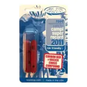 Kool Stop Campi Super Record Brake Inserts — KSSR03CX / Salmon [2pc] —AUS STOCK—