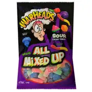Warheads All Mixed Up Sour Chewy Candy 1kg