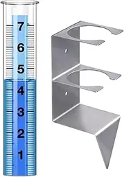 Snow Gauge - Rain Gauge for Outdoor | Portable Rain Measure Gauge for Yard - 8.38in Reusable Snow Gauge - Freeze Proof Rain Gauge for Yards | Rain Gauges for Lawns Pathway Patio Garden