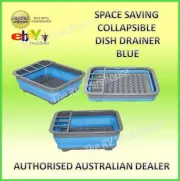 SINK DISH PLATE CUTLERY DRAINER BLUE POP UP/DOWN KITCHEN HOME BOAT CARAVAN PARTS