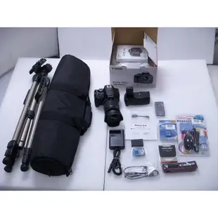 可分24期零利率公司貨 最小單眼相機出售canon  100D + 旅遊鏡18-135mm 可換鏡頭 豪華大全配99新