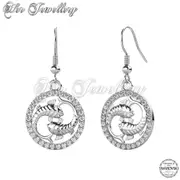 Circlet Hook Pisces Earrings
