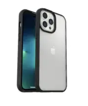 For iPhone 12 Pro Max/13 Pro Max OtterBox React Case CLR/BLACK BORDER