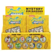 SpongeBob SquarePants Complete Mystery Blind Gacha Enamel Pin Set of 12