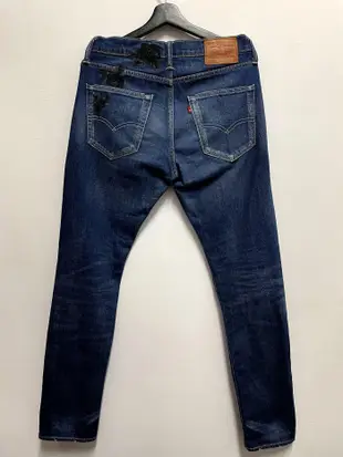 LEVI'S LEVIS 512 28833-0175 專櫃款 上寬下窄 限量 黑刺繡 牛仔褲