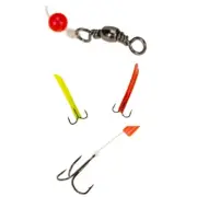 Fly Fishing Float Clear Bobbers with Hose, Line, Hook Float Slip Cast Spins Floa