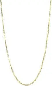 [KIRSTIN ASH] 18ct Gold Vermeil Bespoke Curb Chain 18-20