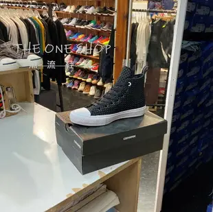 TheOneShop Converse Chuck Taylor 2代 高筒 黑色 黑白 鞋墊 帆布鞋 155506C