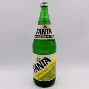 VTG Fanta FULL Lemon Lime Soda Green Glass Bottle Bellevue WA 32 Fl Oz 1970 Cola
